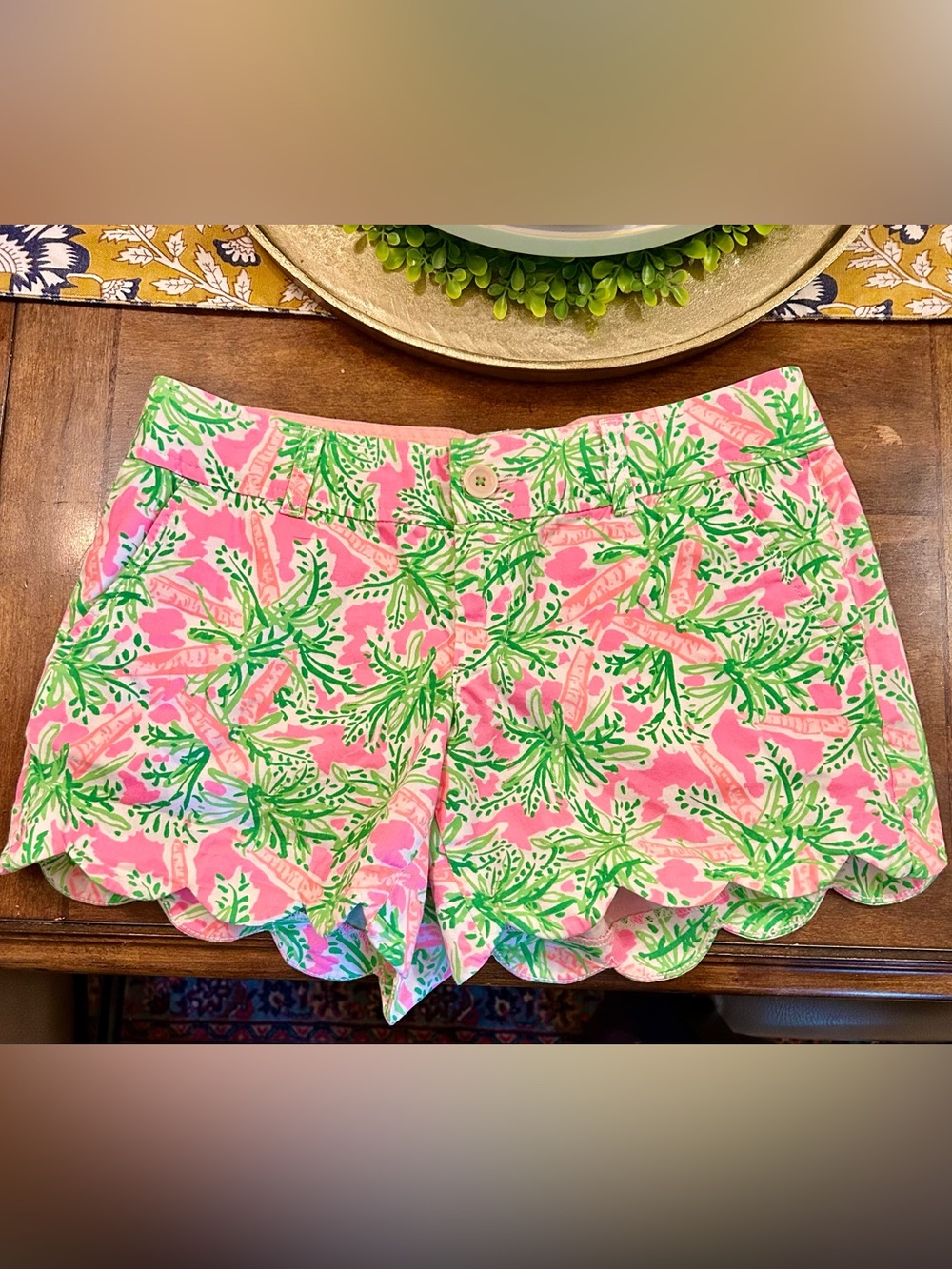 Lilly Pulitzer Size 4 Buttercup Shorts